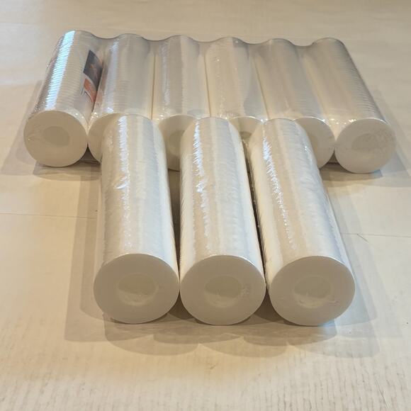 Grooved Sediment Water Filter 1 Micron 10" x 2.5" 6 PACK by Aquaboon + BONUS - Picture 5 of 7